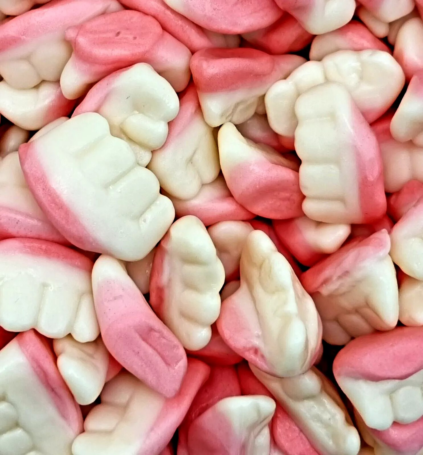 1kg Jelly Little Foam Teeth Halal - Aladdins Sweets - Gummy Chewy