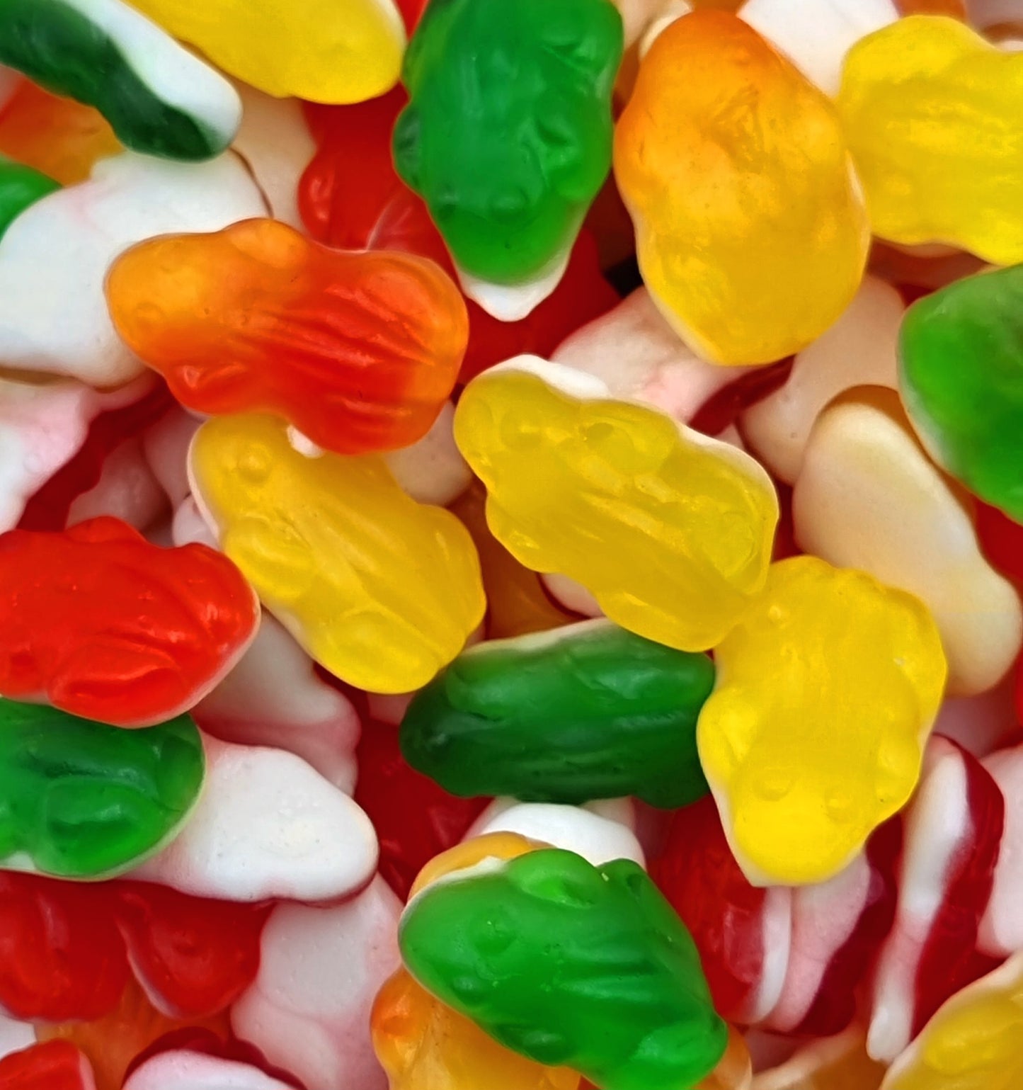 1kg Little Jelly Frogs - Halal Jellies - Aladdins Sweets Bags