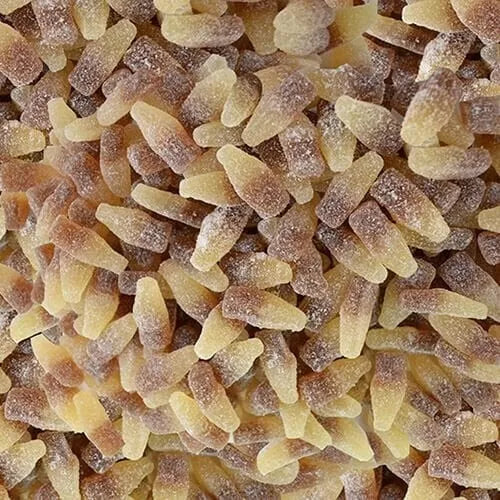Pack of 12 Fini Halal Fizzy Cola Bottles Gluten-Free/Fat-Free