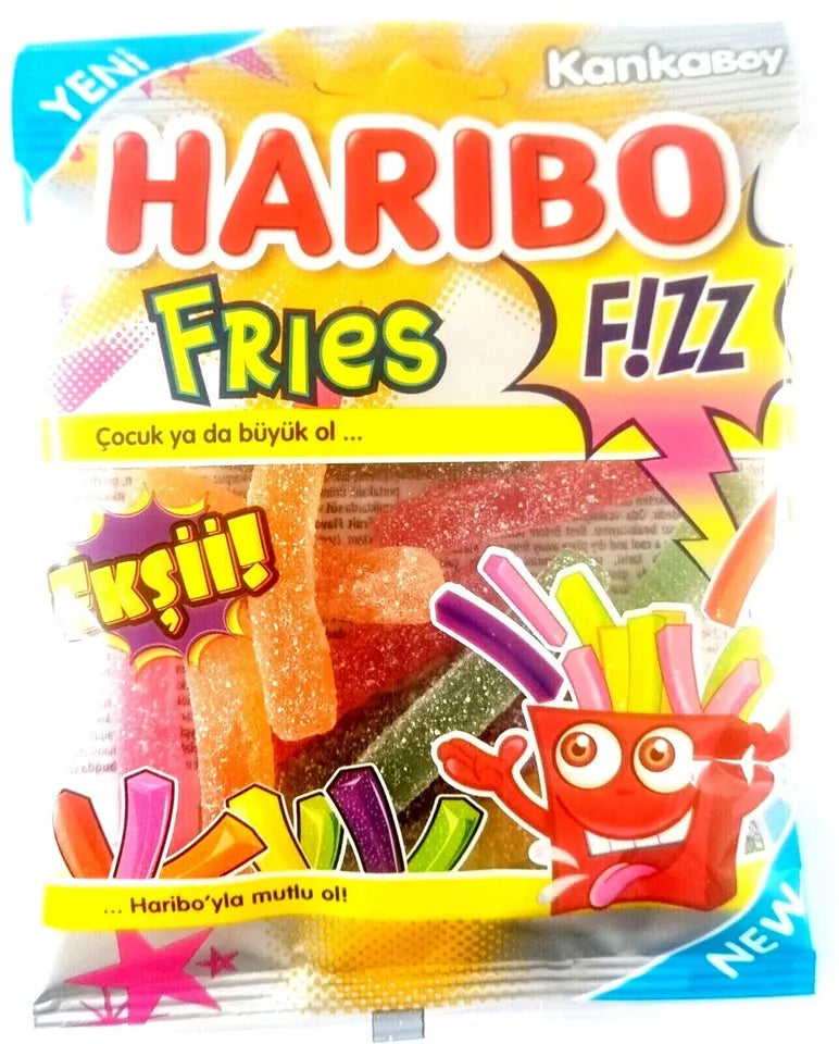 PACK OF 12 HALAL HARIBO GUMMY FRUITY SWEETS