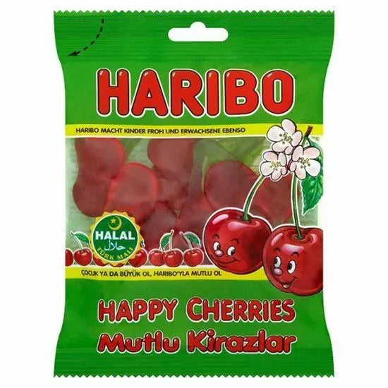 PACK OF 12 HALAL HARIBO GUMMY FRUITY SWEETS
