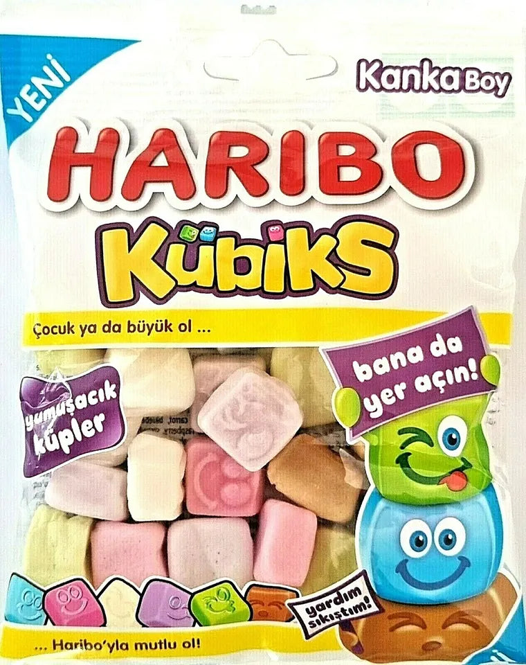 PACK OF 12 HALAL HARIBO GUMMY FRUITY SWEETS