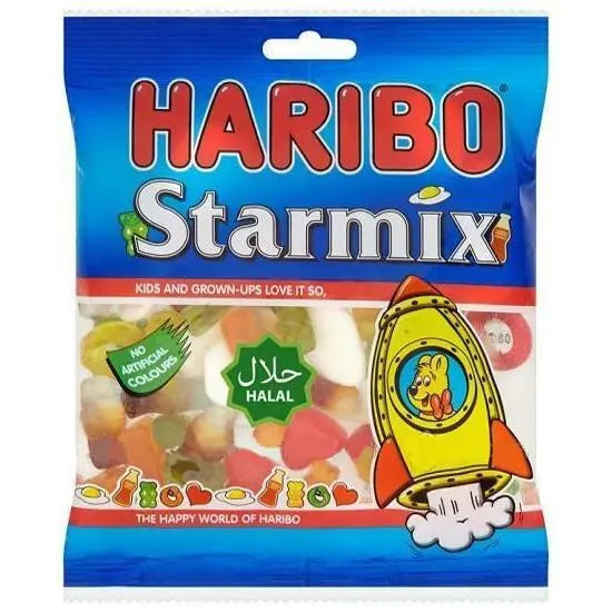PACK OF 12 HALAL HARIBO GUMMY FRUITY SWEETS
