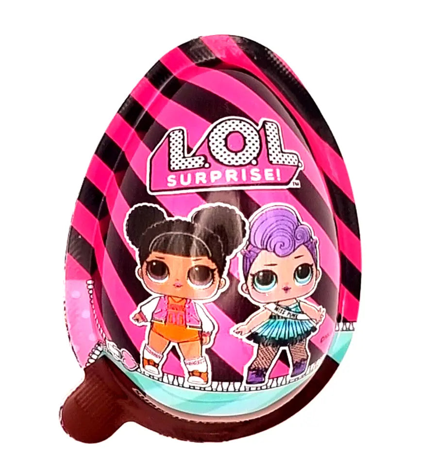 PACK OF 24 L.O.L SURPRISE CHOCOLATE EGGS WITH TOY HALAL
