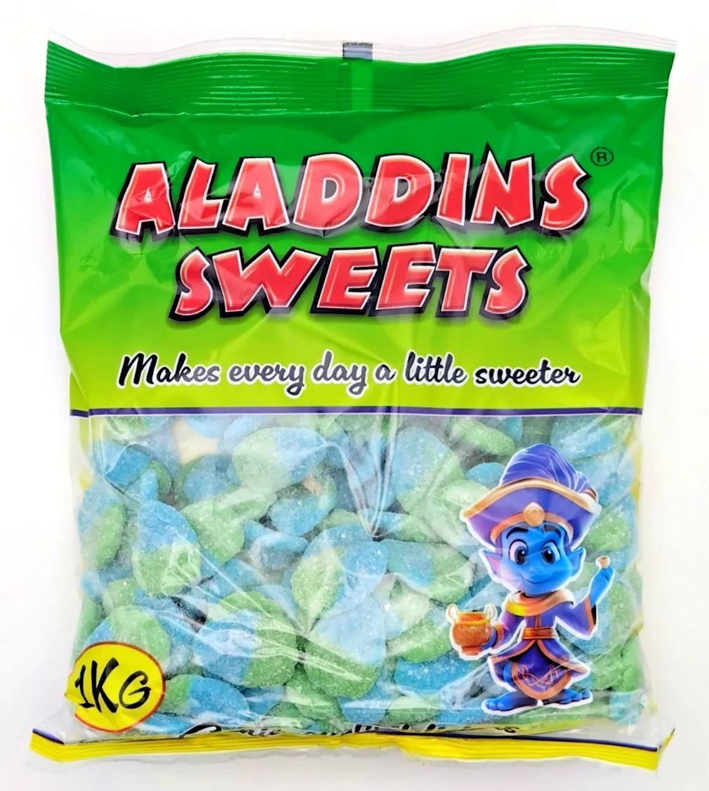 1kg Sour Blueberries Jelly Bag - Halal | Aladdins Sweets