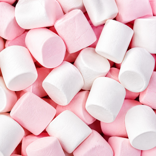 1kg Pink & White Large Marshmallows - Halal - Aladdins Sweets