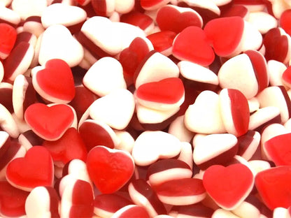 1kg Bag Jelly & Foam Hearts Halal Aladdins Sweets Image