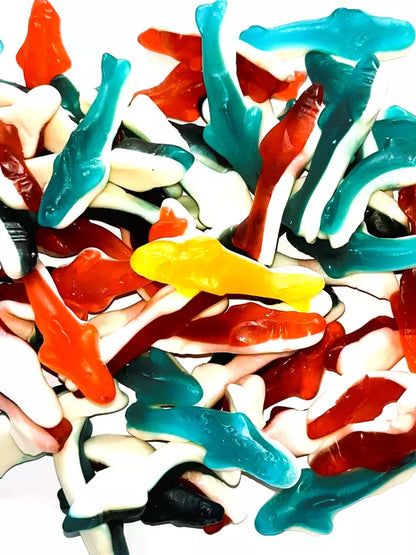 1kg Jelly Dolphins Halal gummy | Aladdin Sweets