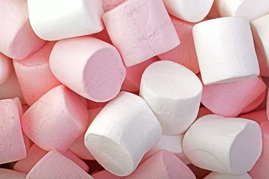 1kg Pink & White Large Marshmallows - Halal - Aladdins Sweets