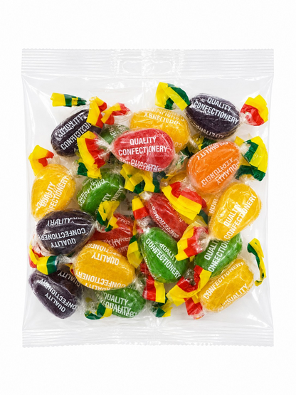 Retro Hard Boiled & Chocolate Filled Sweets - 6 x 220g Bags - Halal Party Gifts