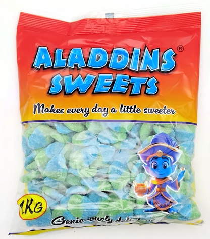 1kg Sour Blueberries Jelly Bag - Halal | Aladdins Sweets