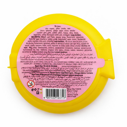 24 x 24g Bubblegum Rolls - Double Bubble - Mixed Fruit Flavours - Halal