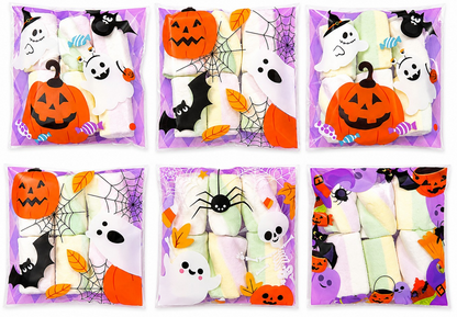 Halloween Pre-Filled Sweets - Marshmallow 30g Bags - Spooky Trick or Treat - Halal Party Bag Gifts