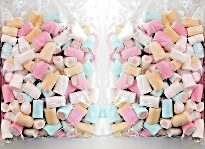 2kg Large Rainbow Marshmallows CLEARANCE BULK BUY BBE 30/07/2025 Halal