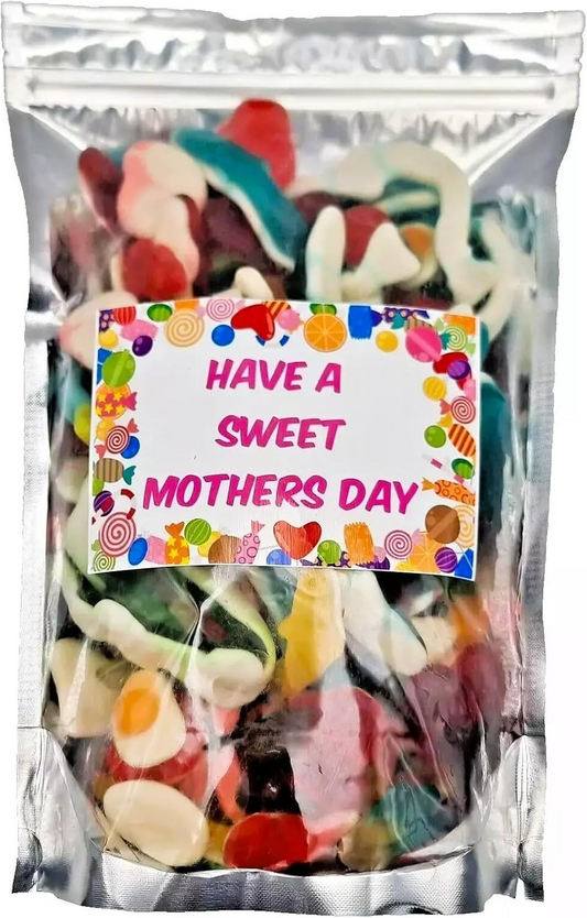 Mothers Day Sweets - 1kg Jelly & Fizzy Jellies Retro Pick N Mix Gifts Halal