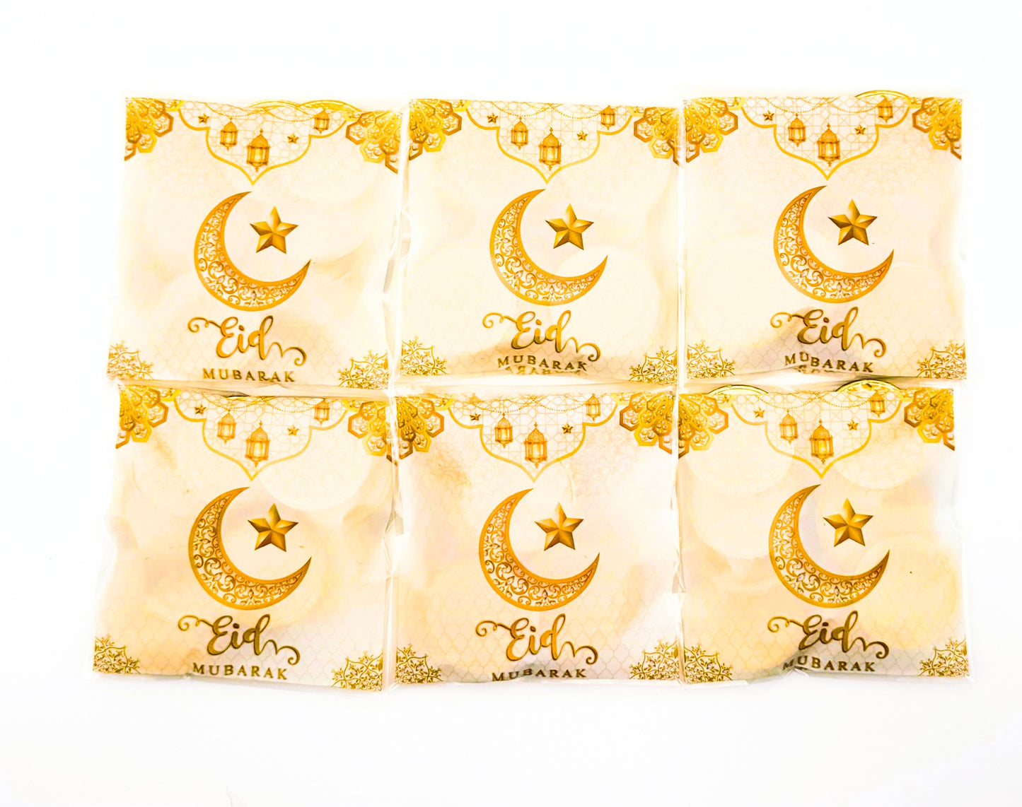 Eid Mubarak Milk Chocolate Gold Money Coins Kids Party Gift Favours