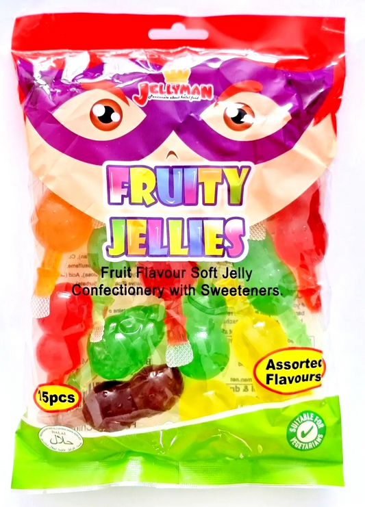 Pack of 20 x 300g Bags Halal Jellyman Fruity Jelly