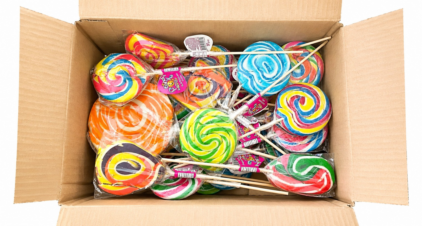 1kg Broken Lollipops Rainbow Candy Rock Sweets