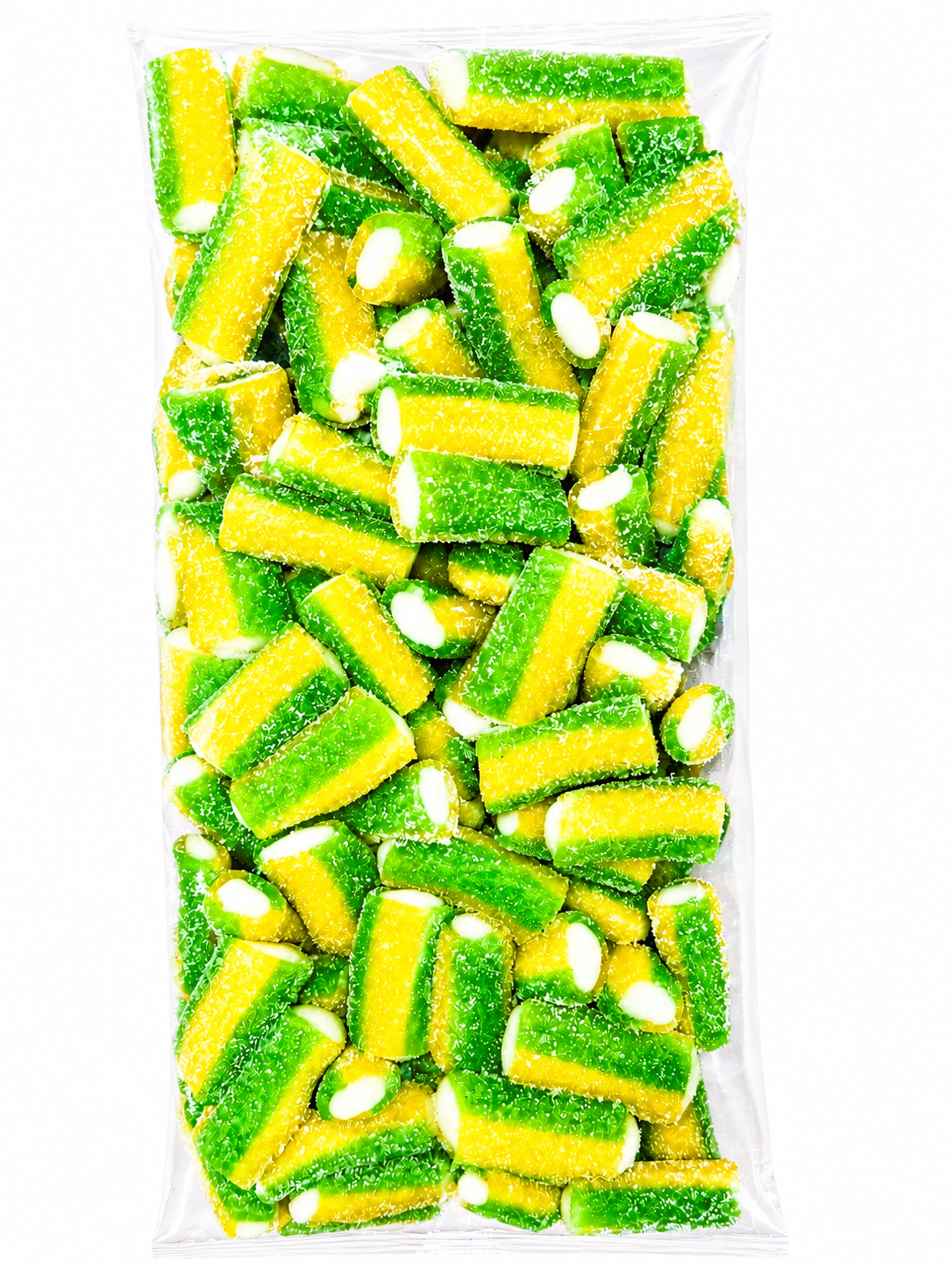 500g & 1kg Sour Apple Liquorice Pencil Tube Bites - Retro Halal Sweets - Kids Party Cones Gifts