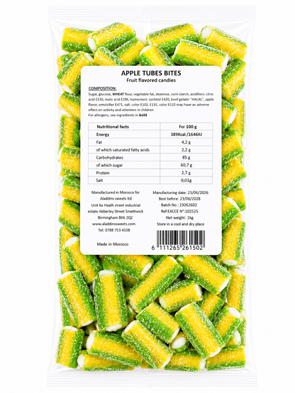 500g & 1kg Liquorice Pencil Tube Bites Retro Halal Sweets Kids Party Cones Gifts