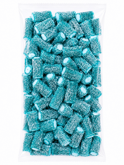 500g & 1kg Sour Blueberries Liquorice Pencil Tube Bites - Retro Halal Sweets - Kids Party Cones Gifts