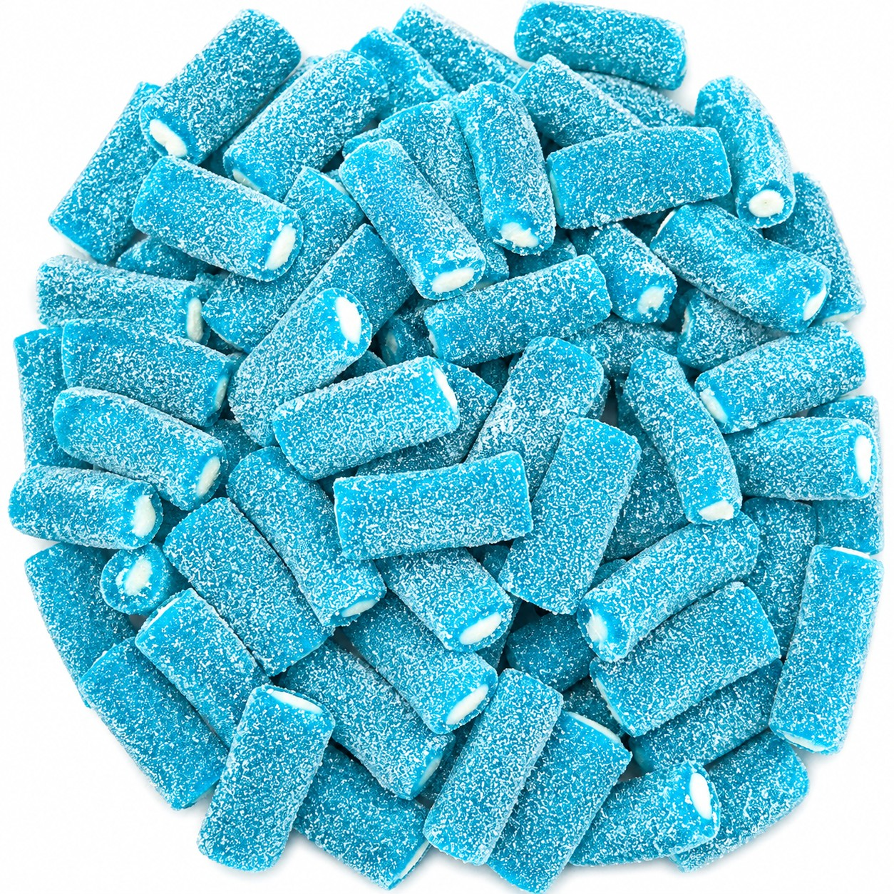 500g & 1kg Sour Blueberries Liquorice Pencil Tube Bites - Retro Halal Sweets - Kids Party Cones Gifts