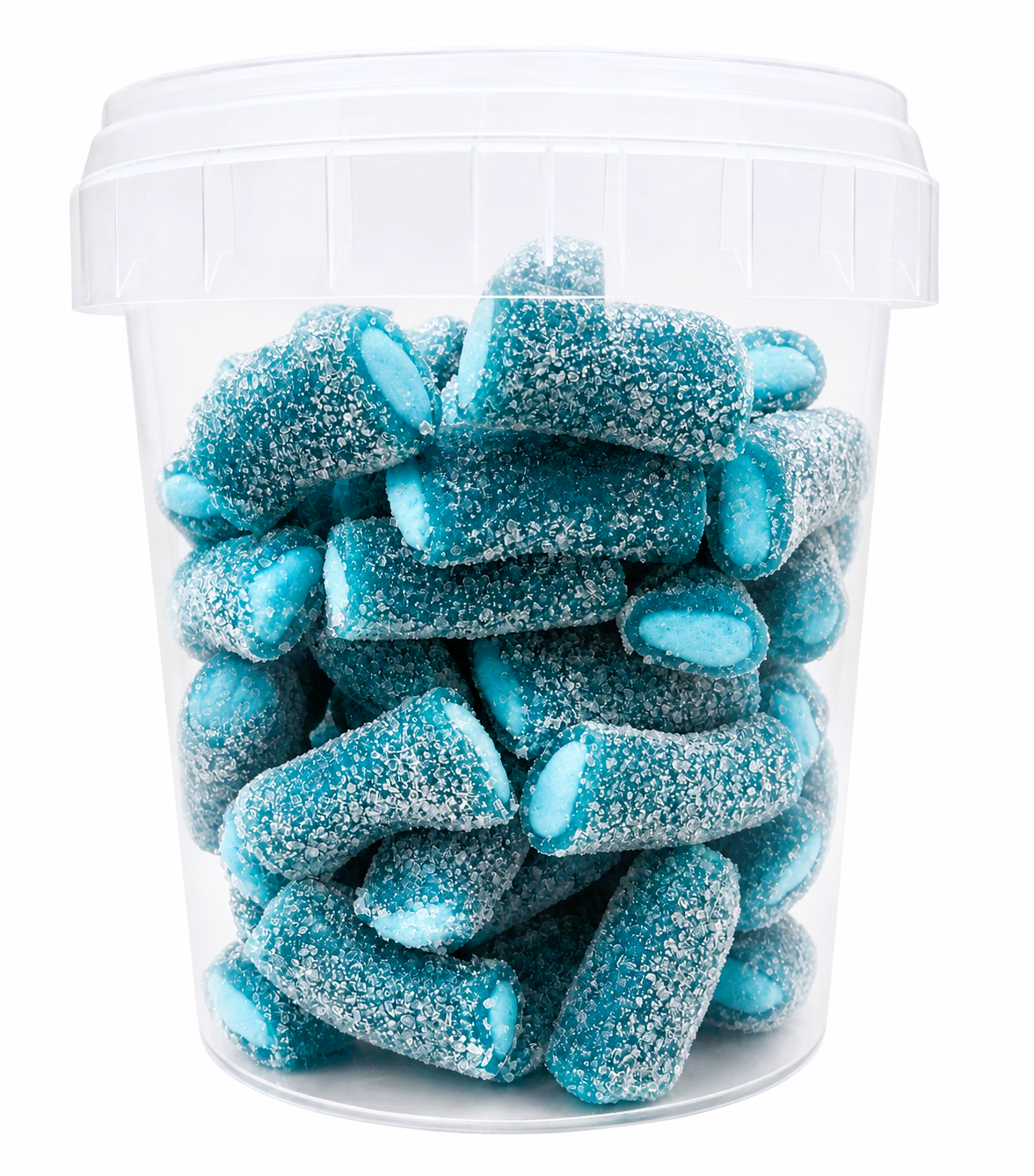 500g & 1kg Sour Blueberries Liquorice Pencil Tube Bites - Retro Halal Sweets - Kids Party Cones Gifts