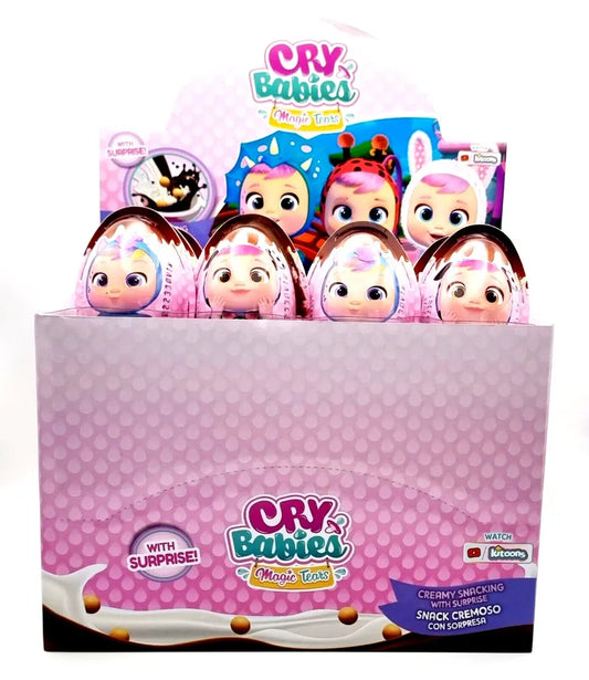 Pack Of 24 CRY BABIES MAGIC TEARS SURPRISE EGGS HALAL