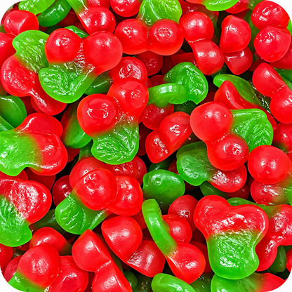 1kg Halal Twin Cherries Jelly Sweets Bulk Bag Pick n Mix Aladdins Sweets Jellies