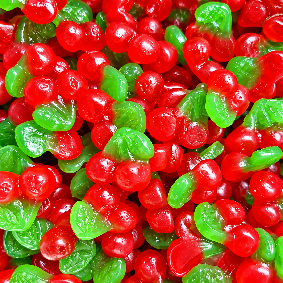 1kg Halal Twin Cherries Jelly Sweets Bulk Bag Pick n Mix Aladdins Sweets Jellies