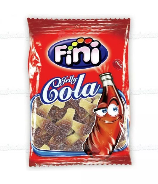 Pack of 12 Fini Halal Fizzy Cola Bottles Gluten-Free/Fat-Free