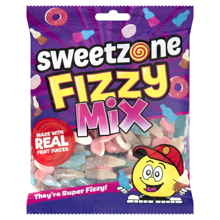 PACK OF 12 HALAL FIZZY MIX SWEETZONE 