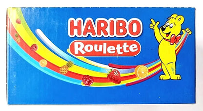 PACK OF 32 HALAL HARIBO ROULETTE FRUITY GUMMY CHEW SWEETS