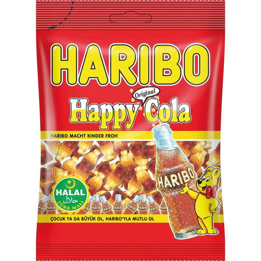 Pack of 30 Halal Haribo Happy Cola | Aladdins Sweets