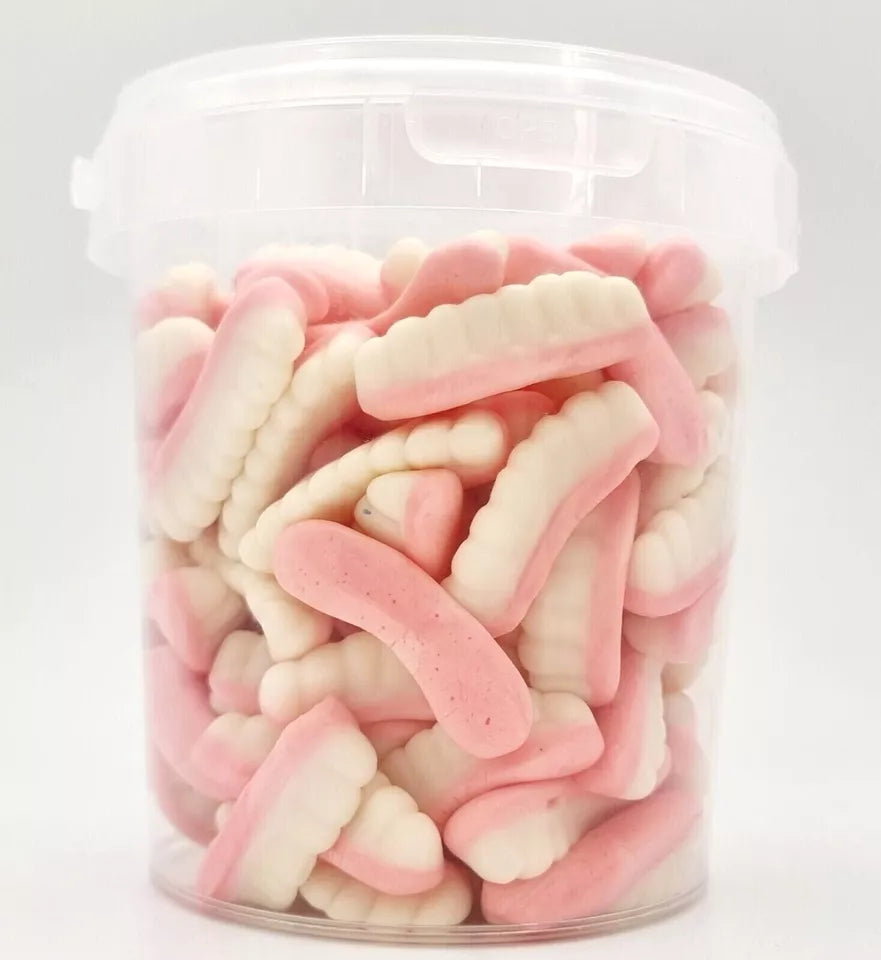 500g Teeth Jellies, Halal Aladdins Sweets Tub