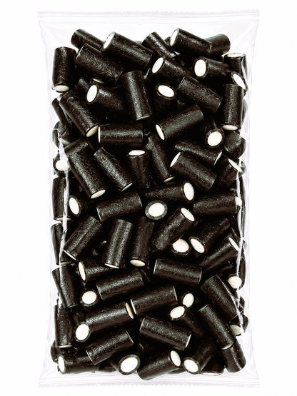 500g & 1kg Liquorice Pencil Tube Bites - Retro Halal Sweets - Kids Party Cones Gifts