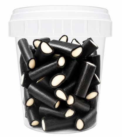 500g & 1kg Liquorice Pencil Tube Bites - Retro Halal Sweets - Kids Party Cones Gifts