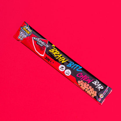 PACK OF 24 HALAL Brain Bitz Chew Bar Brain Blasterz