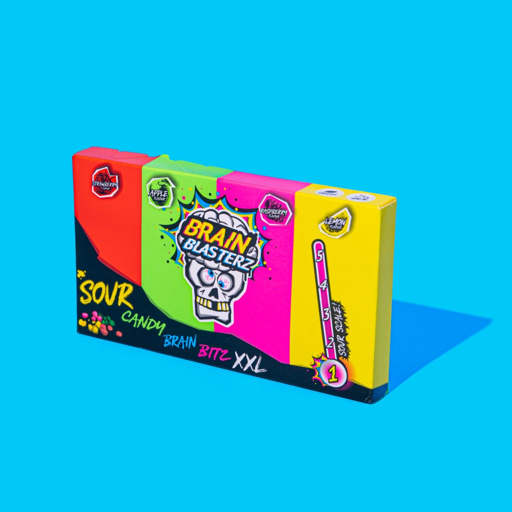 Pack Of 12 Halal Brain Bitz XXL Brain Blasterz