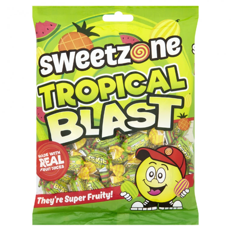 PACK OF 12 HALAL TROPICAL BLAST SWEETZONE