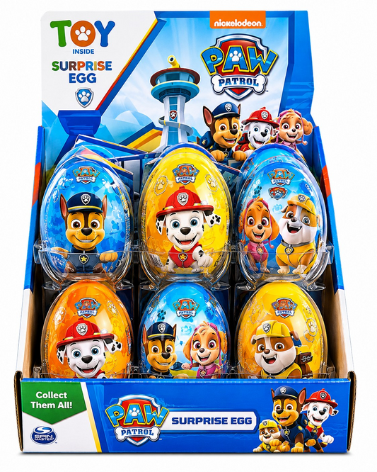 PACK OF 18 HALAL PAW PATROL SURPRISE EGGS RELKON