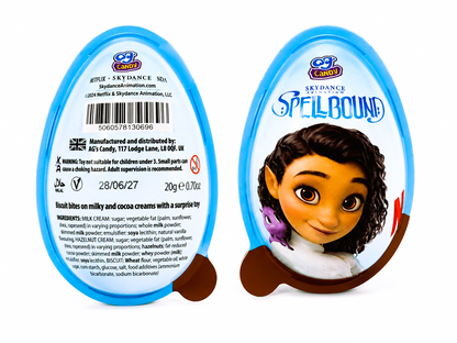 Spellbound Surprise Chocolate Eggs with Toys – Pack of 24