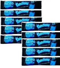 TANGO BLUE RASPBERRY SHOCKERS SOUR FIZZ CHEW BARS HALAL/VEGAN
