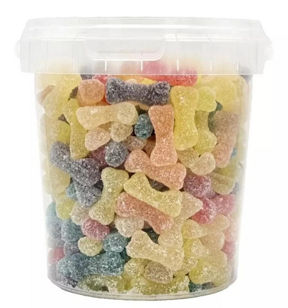 Halloween Spooky Jellies - Jelly & Fizzy Sour Sweets - 9 Flavours - 500g Tub - Halal - Aladdins Sweets
