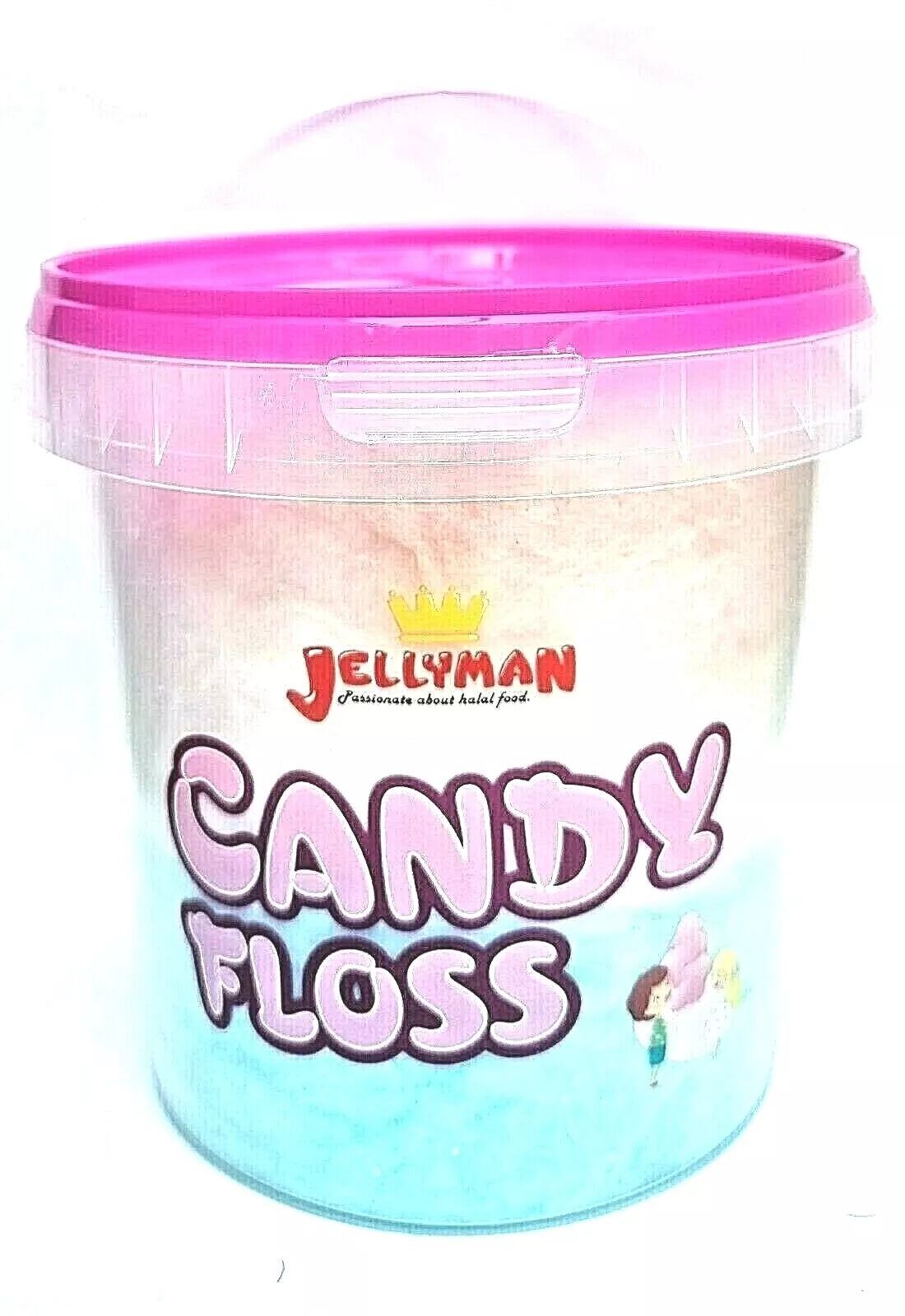 Pack of 6 Halal Candy Floss Jellyman