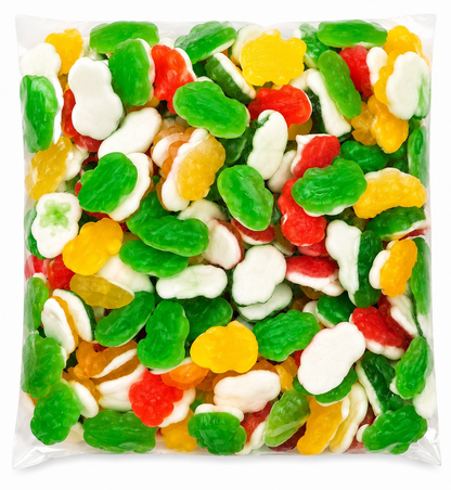 1kg Halal Jelly Frogs Aladdins Sweets Bulk Bag Pick n Mix Assorted Jellies
