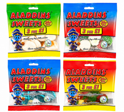 30 x 35g Bags - 3 FOR £1 ALADDINS SWEETS