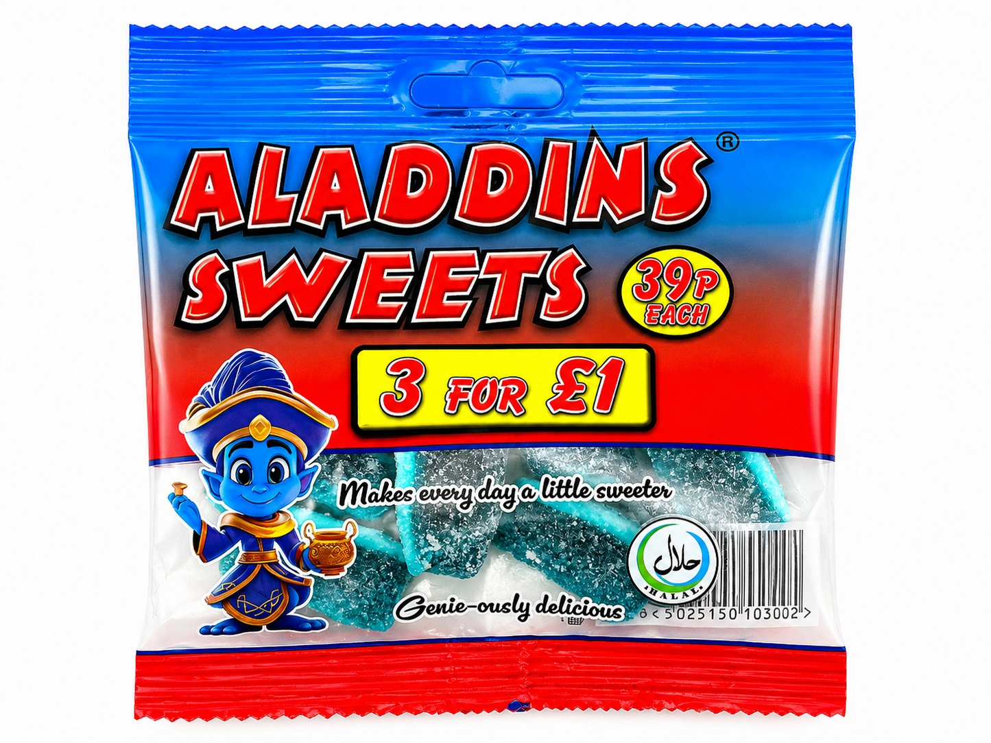 30 x 35g Bags - 3 FOR £1 ALADDINS SWEETS