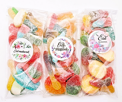 Eid Mubarak Party Bag Gift Favours – Jellies & Fizzy Pick N Mix Halal Jelly Sweets