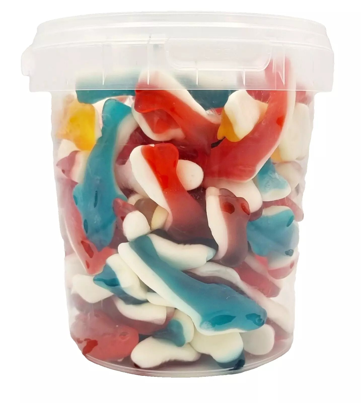 500g Mixed Dolphins Jellies, Halal Aladdins Sweets Tub